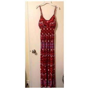 Multicolor Maxi Sundress